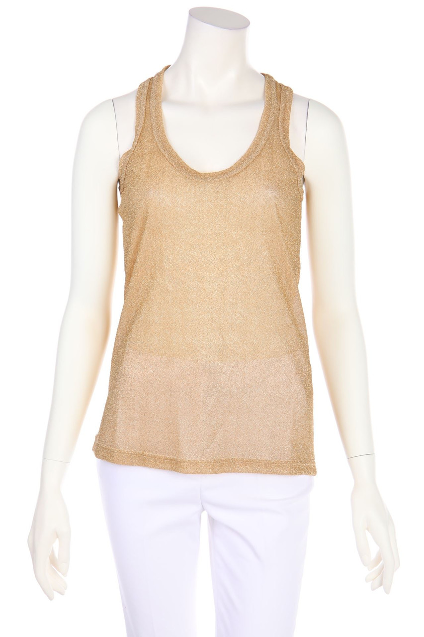 I LOVE POP - Glitzer-Top - S