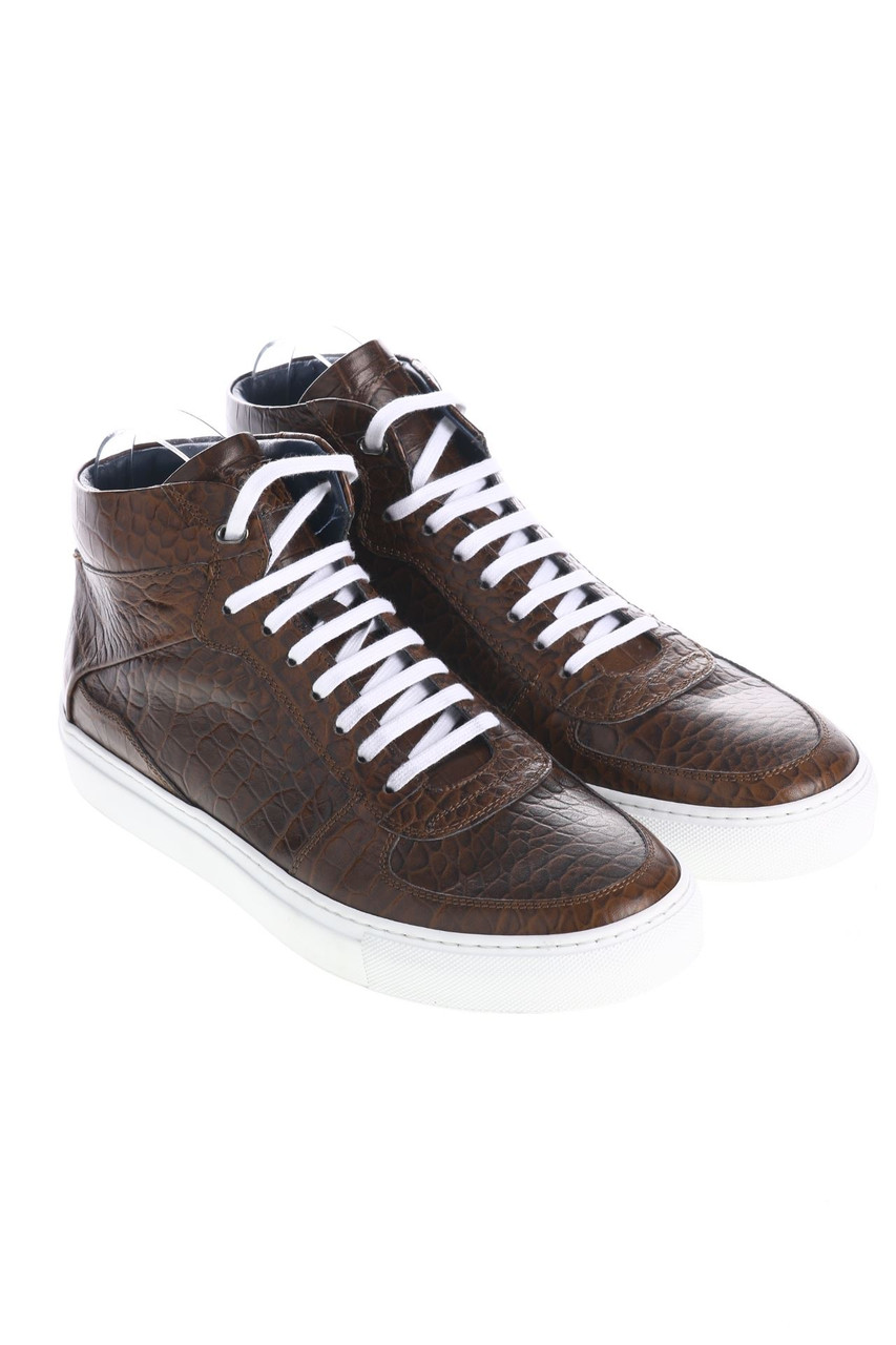 FILOMOTI - High-Top Sneakers, Leather