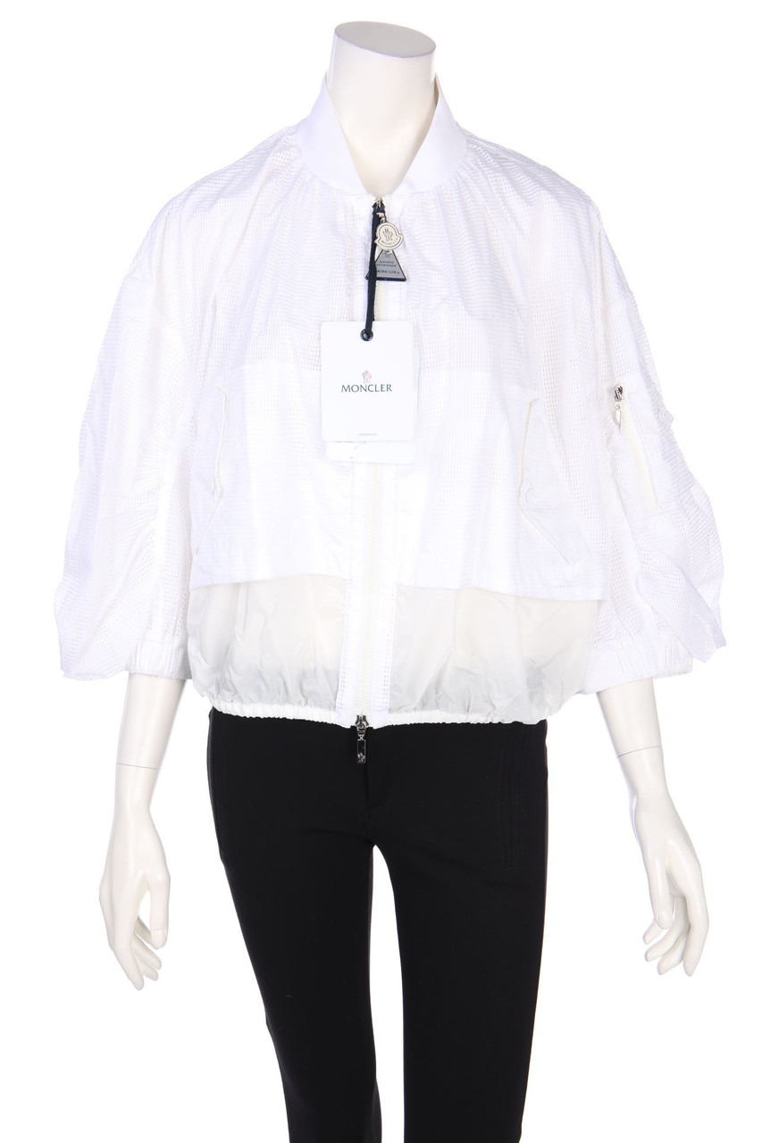 Moncler - Blouson-Jacke mit Raffungen - D 38