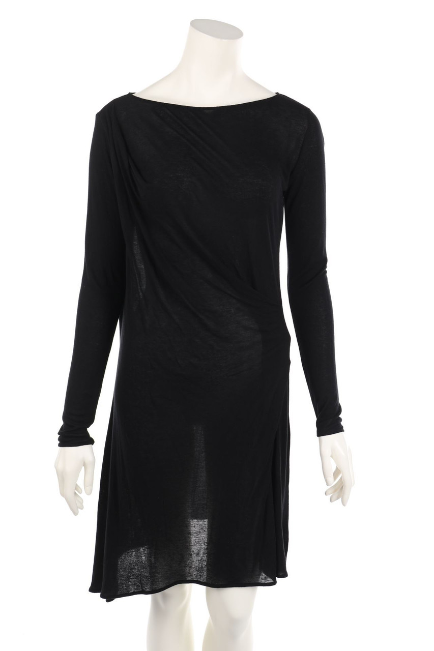 Cruciani - dress with Cashmere with Ruffles - D 36
