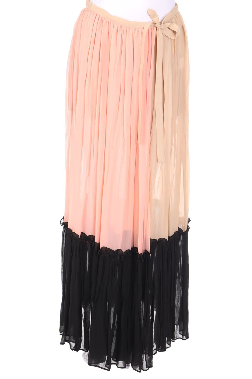 L´AUTRE CHOSE - Skirt made of Silk, Pleated - D 40