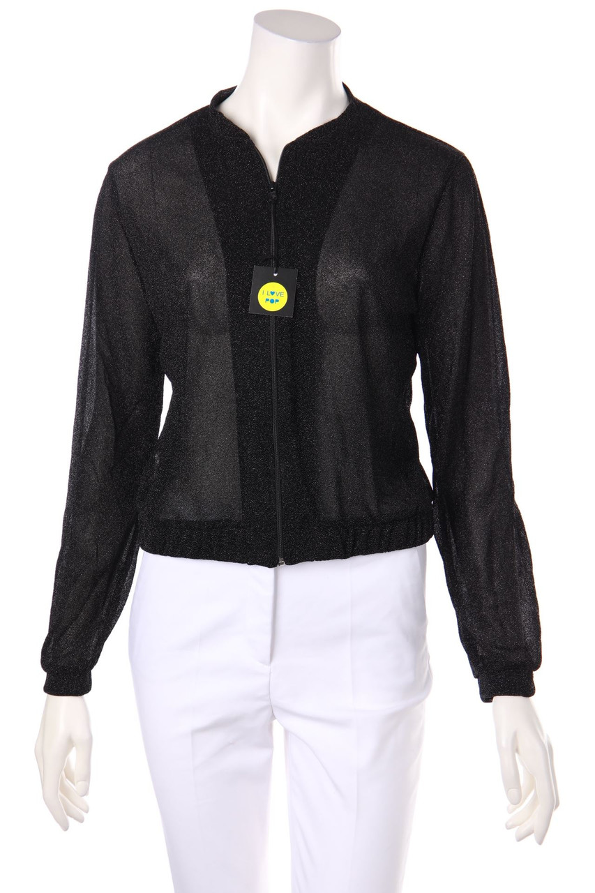 I LOVE POP - Glitter-Cardigan - L