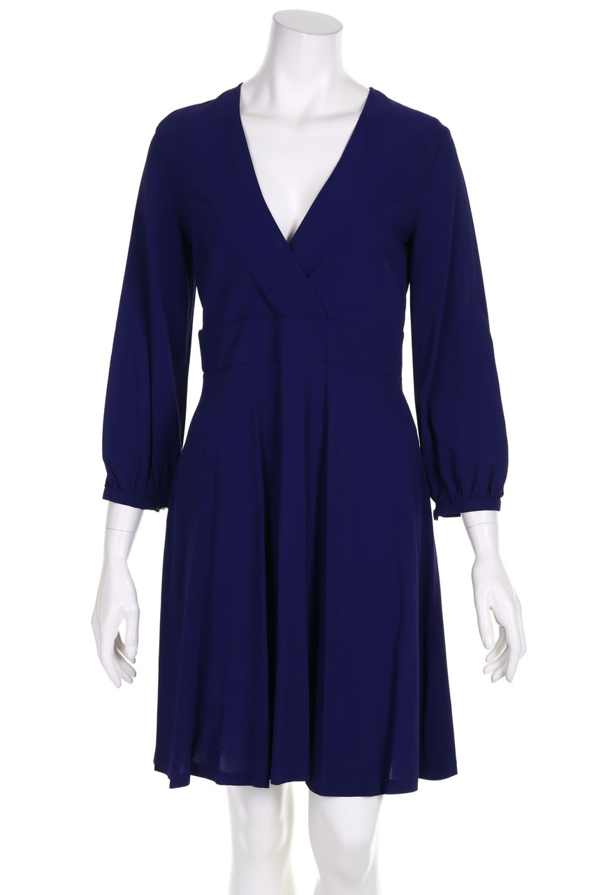 .TESSA - Shift-Kleid in Wickel-Optik - D 36