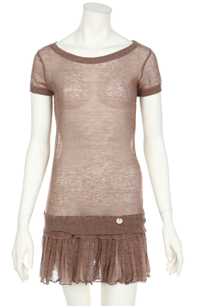 REBEL QUEEN by LIU JO - Knit Dress, Linen Mix - D 34